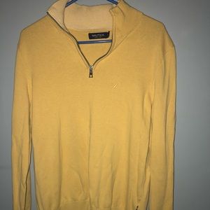 Nautica Quarter-zip pullover sweater